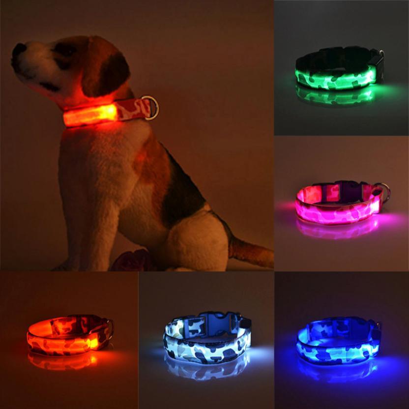 Camouflage pet supplies luminous dog collar - Penuel's Paw