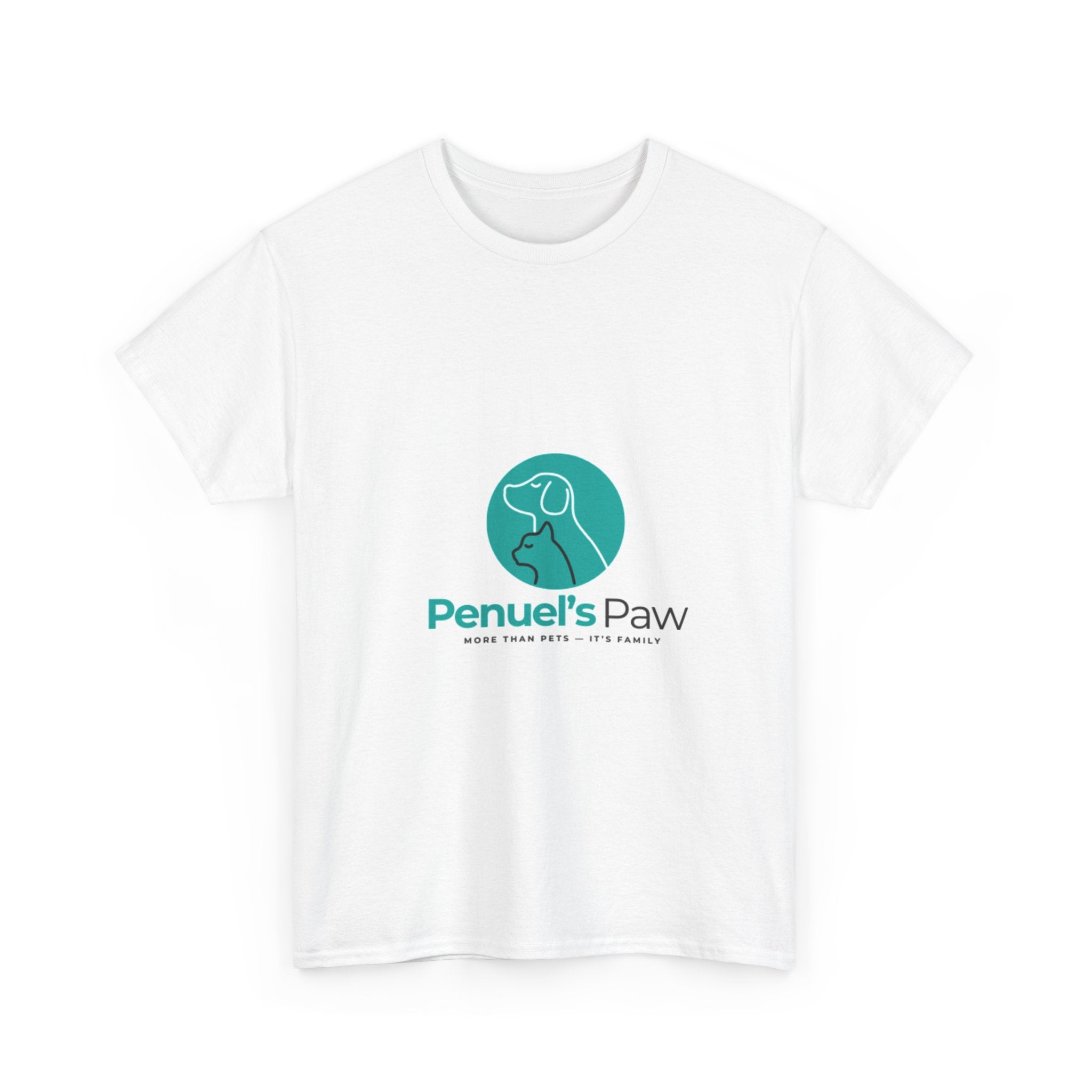 Penuel's Paw Dog Rescue Logo T‑Shirt — Pet Rescue Volunteer Tee - Penuel's Paw