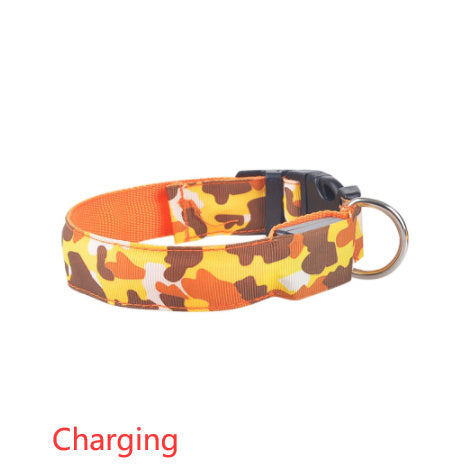 Camouflage pet supplies luminous dog collar - Penuel's Paw