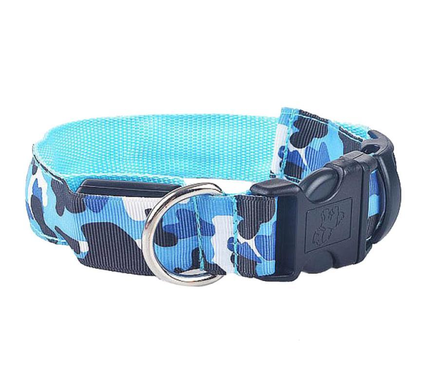 Camouflage pet supplies luminous dog collar - Penuel's Paw