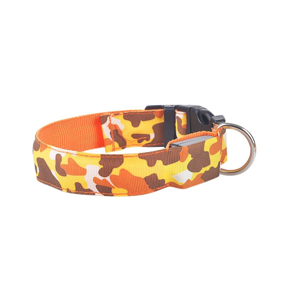 Camouflage pet supplies luminous dog collar - Penuel's Paw