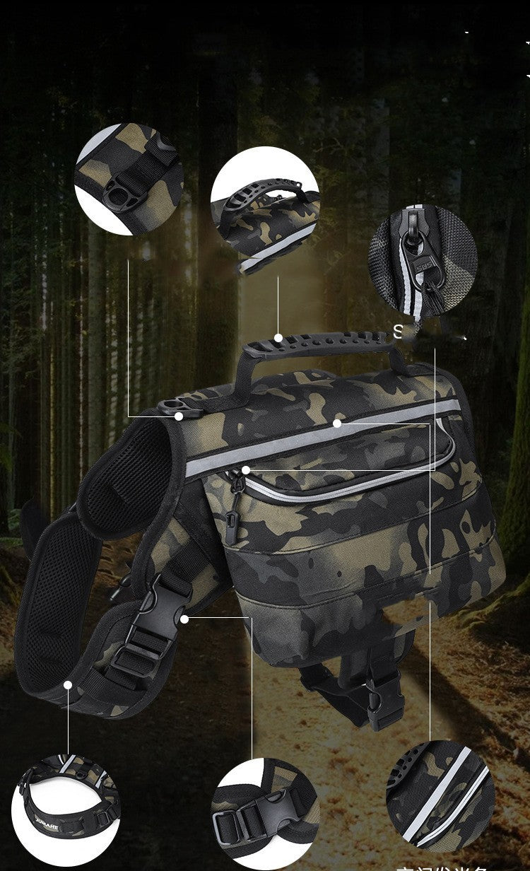 Outdoor Large Dog Backpack For Pets - Penuel's Paw
