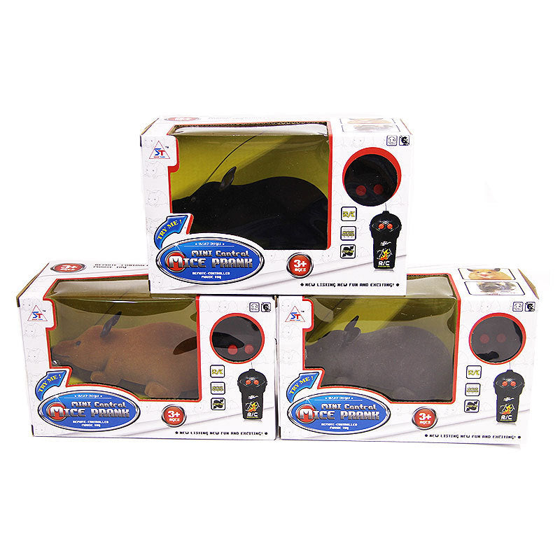 Electric Remote-Control Flocking Mouse Toy – Interactive Fun for Cats - Penuel's Paw