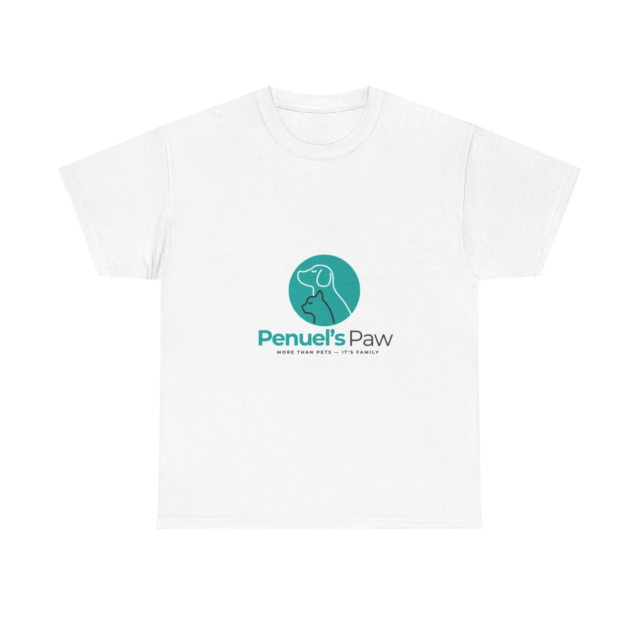 Penuel's Paw Dog Rescue Logo T‑Shirt — Pet Rescue Volunteer Tee - Penuel's Paw