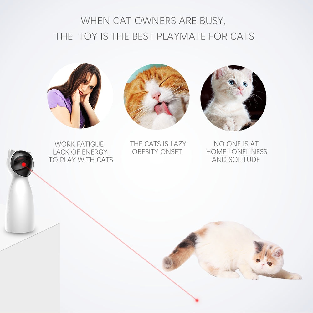 Smart LED Cat Laser Trainer - Penuel's Paw