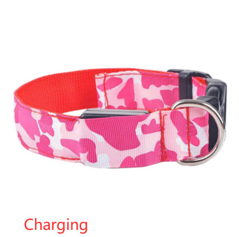 Camouflage pet supplies luminous dog collar - Penuel's Paw