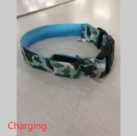 Camouflage pet supplies luminous dog collar - Penuel's Paw