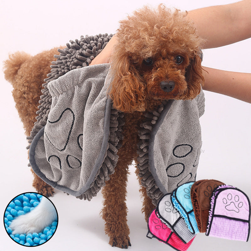 QuickDry Microfiber Pet Towel - Penuel's Paw