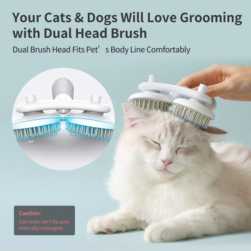 FurPro Double-Head Self-Cleaning Slicker Brush - Penuel's Paw