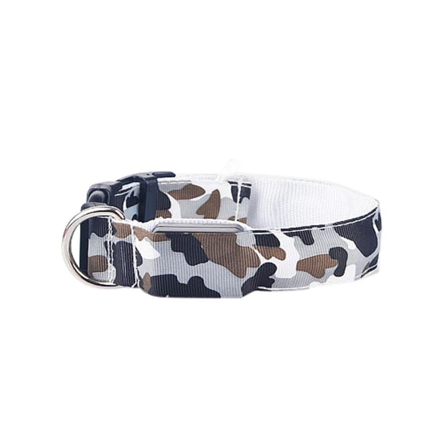 Camouflage pet supplies luminous dog collar - Penuel's Paw