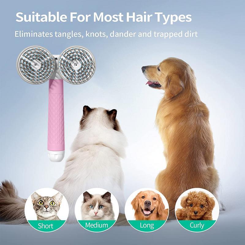 FurPro Double-Head Self-Cleaning Slicker Brush - Penuel's Paw