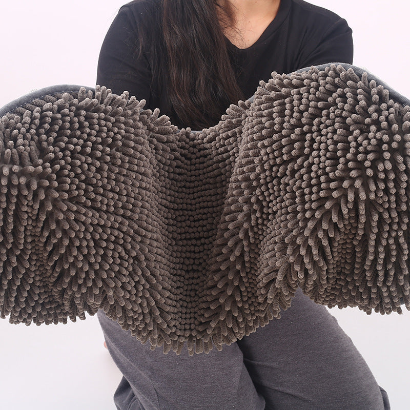 Pet Scrubbing Towel For Cats And Gloved Bath Towels - Penuel's Paw